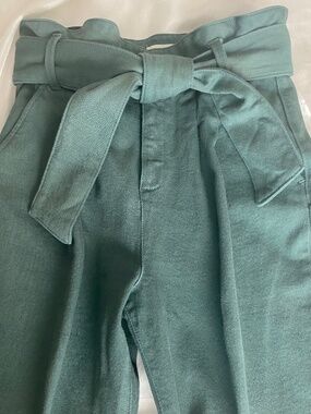 Sezane Austin Trouser in Cargo Green *Like New* EU 34/US 2